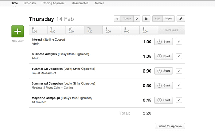 clicktime timesheet vs replicon