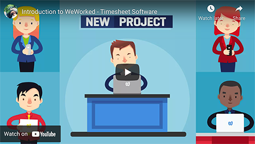 overview video of timesheet software