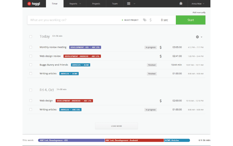 troubleshoot toggl any.do integration